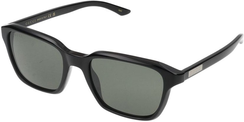Gucci Sunglasses GG2078S 001 black black grey 52/19/145 Grijs
