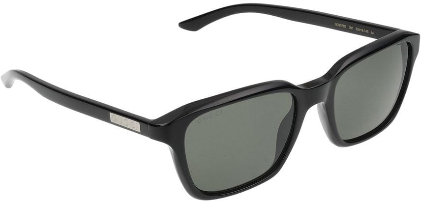 Gucci Sunglasses GG2078S 001 black black grey 52/19/145 Grijs