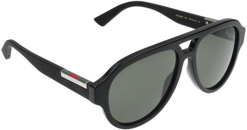 Gucci Sunglasses GG2088S 001 black black grey 55/15/145 Grijs