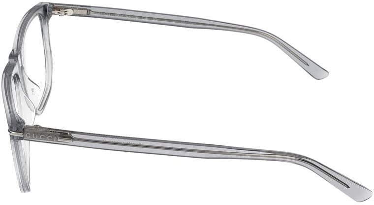 Gucci Eyeglasses GG2130O 008 grey grey transparent 56/17/150 Wit