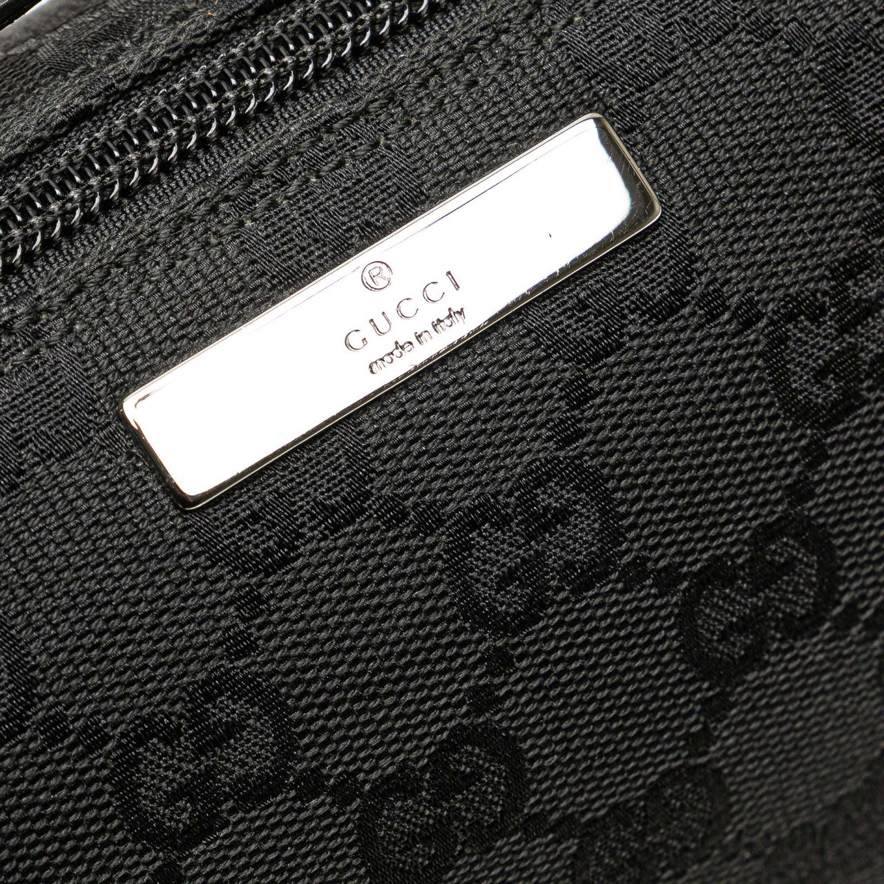 Gucci GG Canvas Boat Zwart