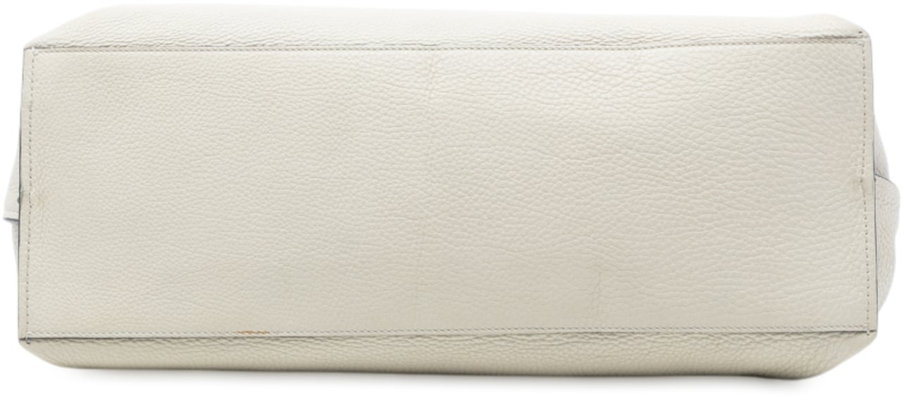 Gucci Large Leather Bamboo Daily Satchel Wit