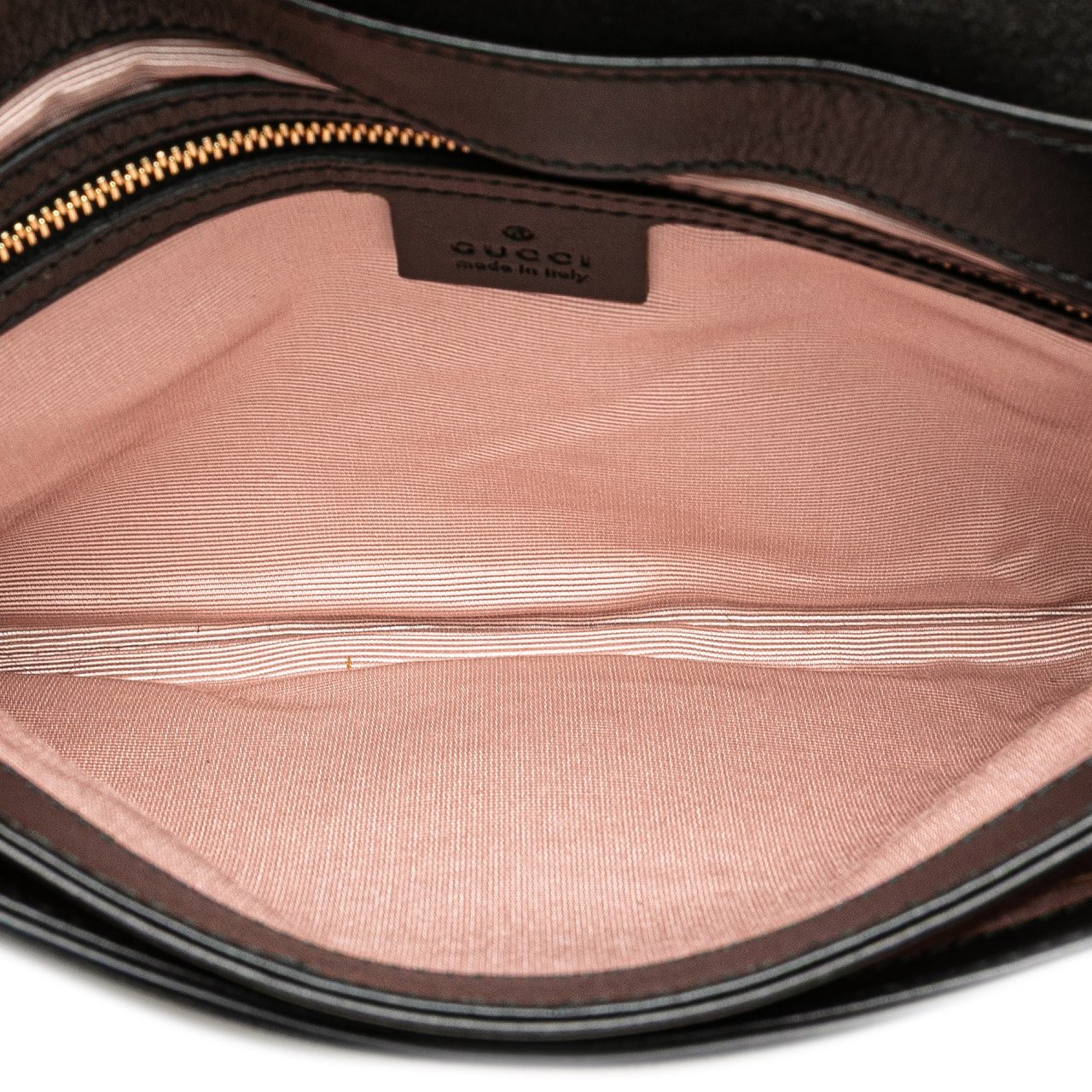 Gucci Medium Suede Arli Crossbody Zwart