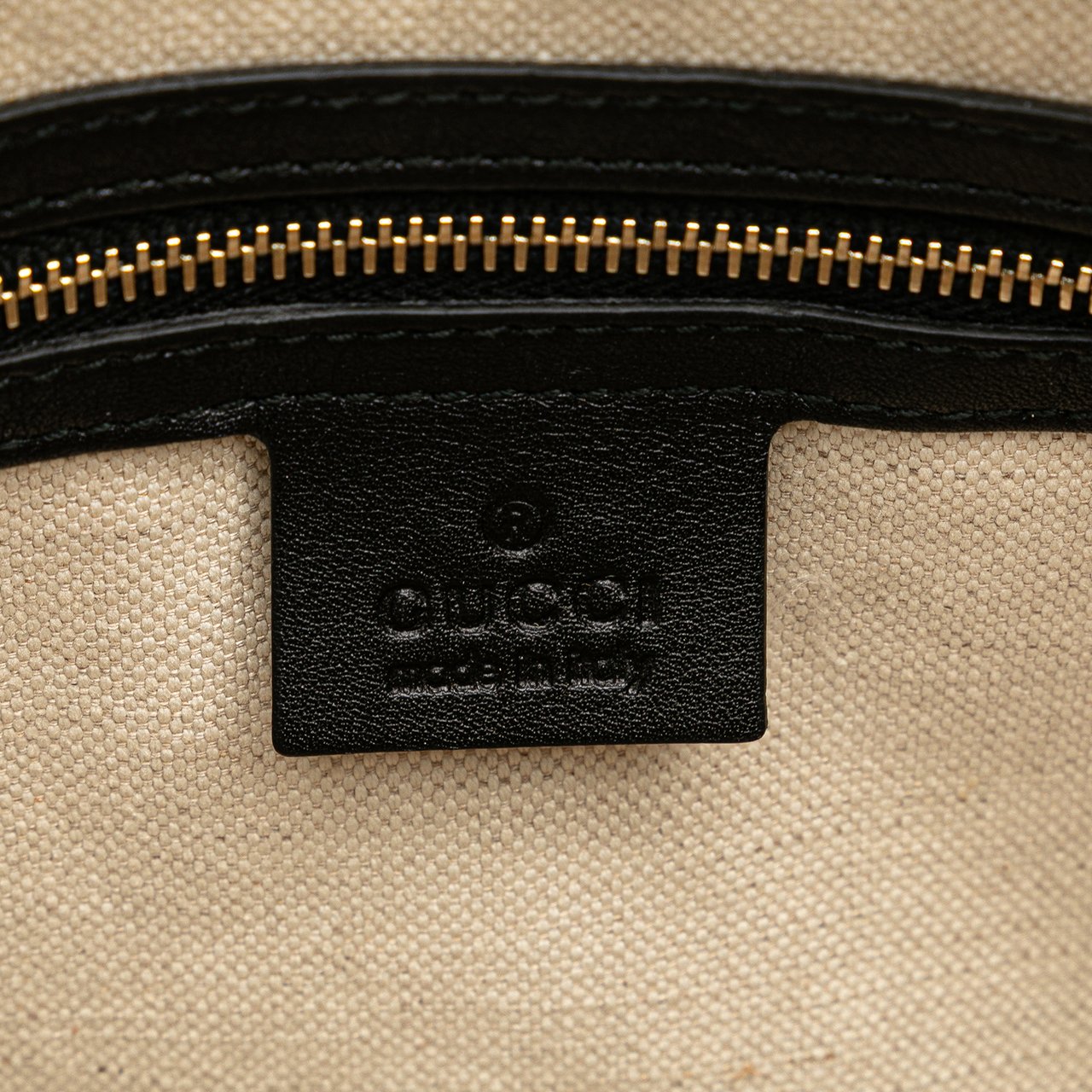 Gucci Small Microguccissima Patent Nice Satchel Zwart