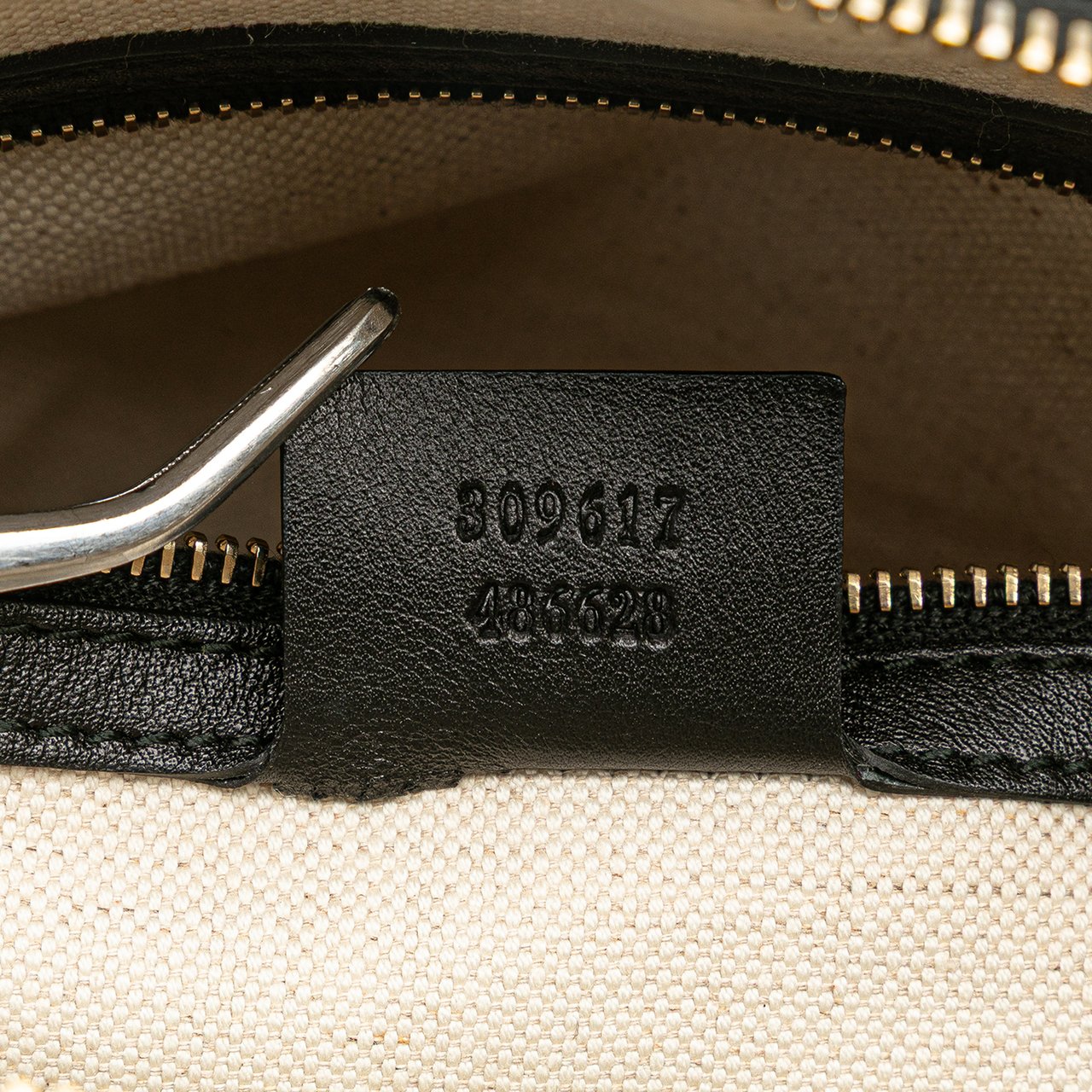 Gucci Small Microguccissima Patent Nice Satchel Zwart