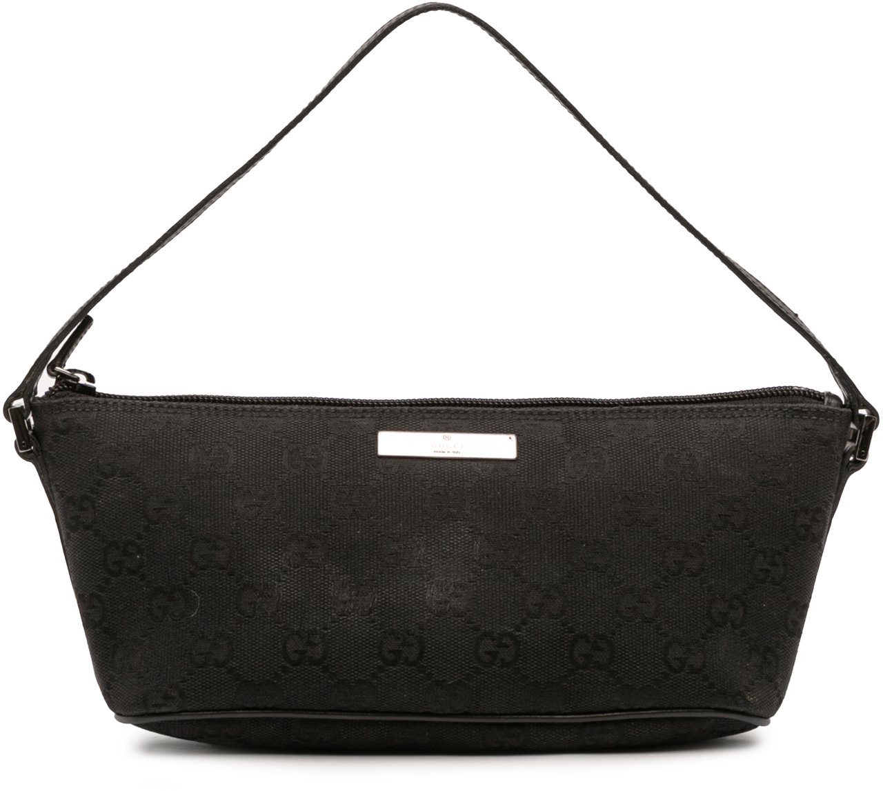 Gucci GG Canvas Boat Zwart