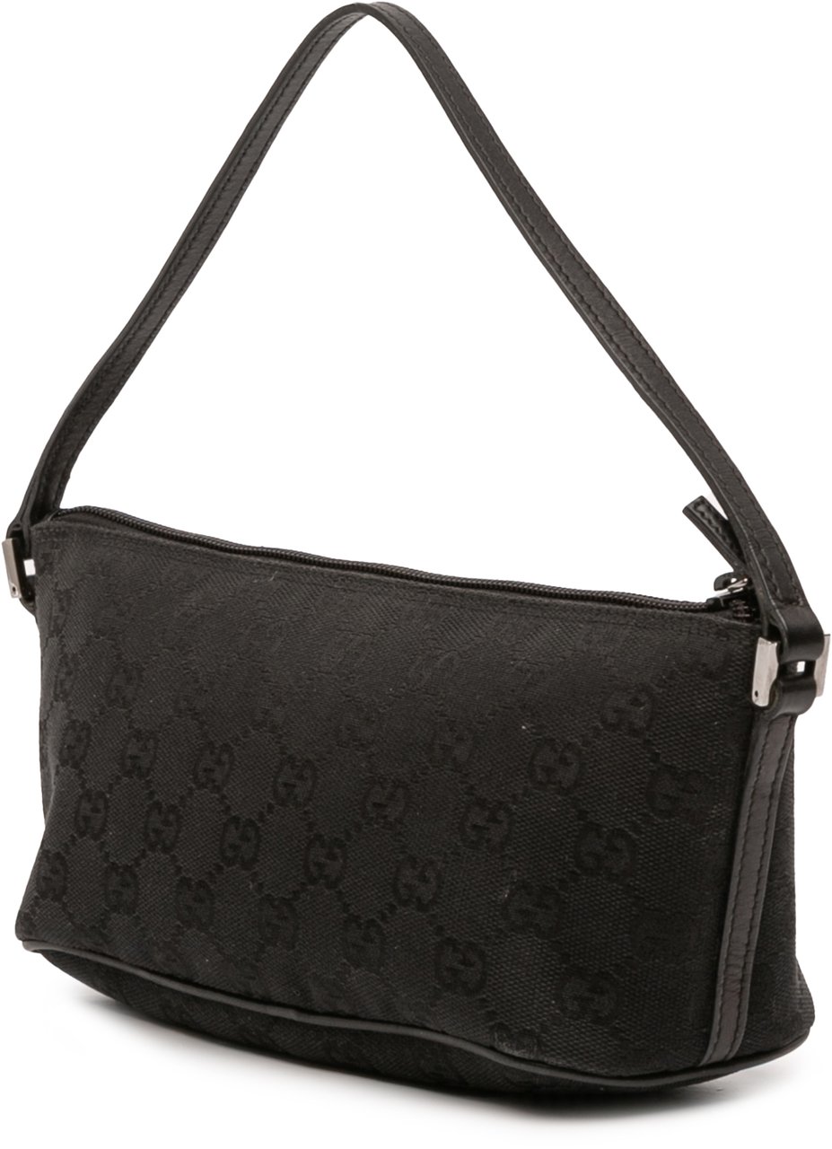 Gucci GG Canvas Boat Zwart