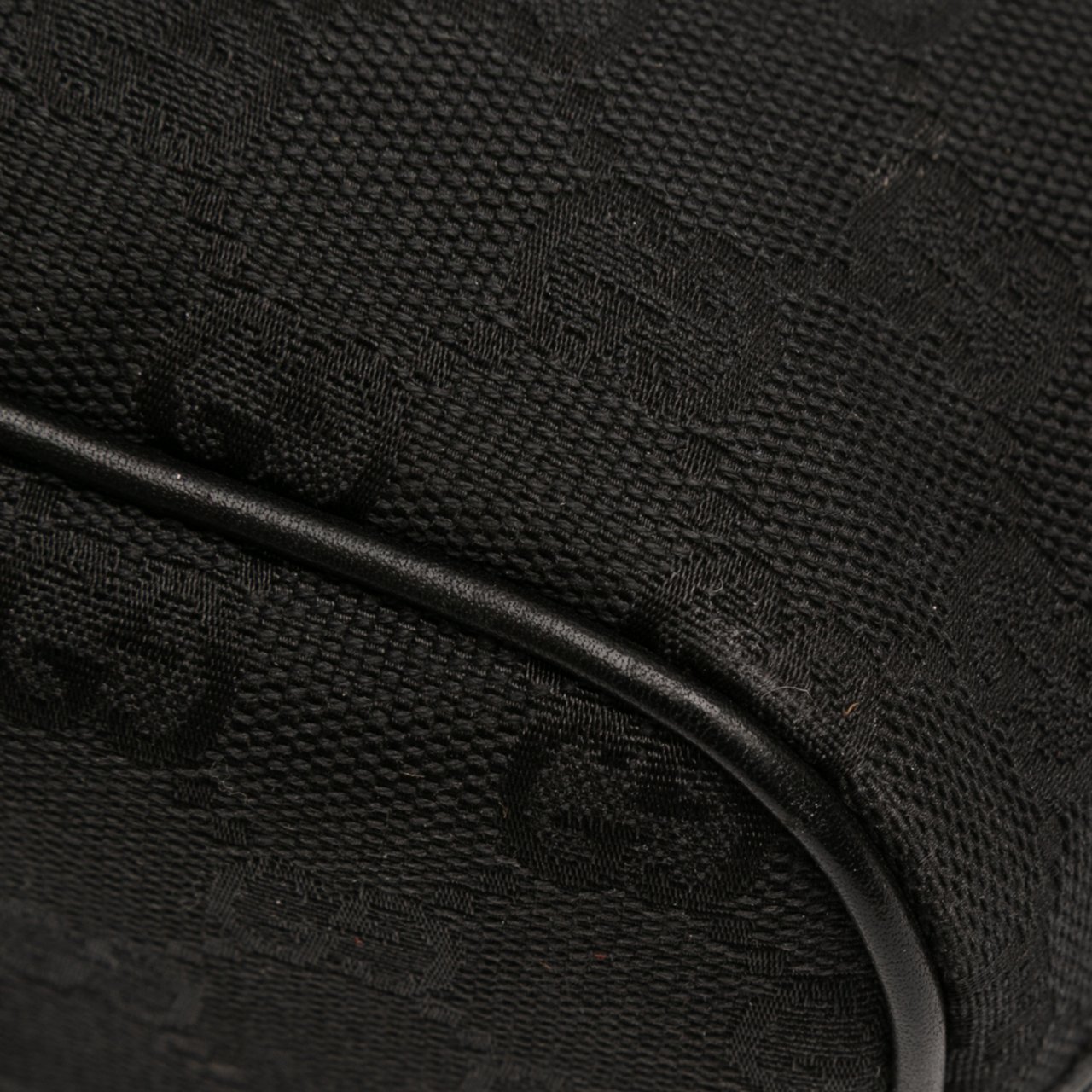 Gucci GG Canvas Boat Zwart