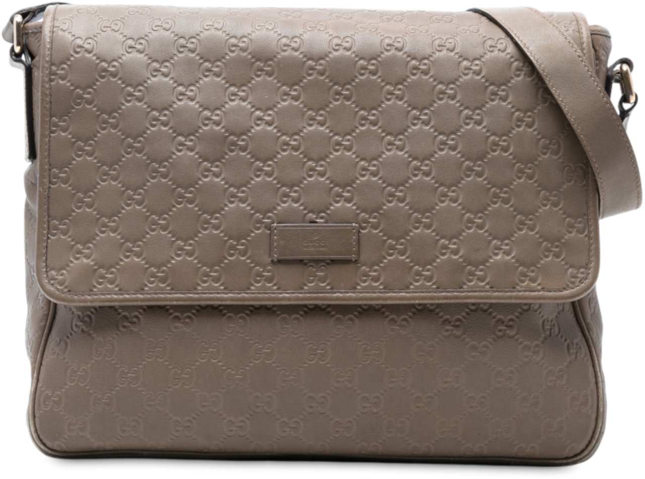 Gucci Guccissima Crossbody Bruin