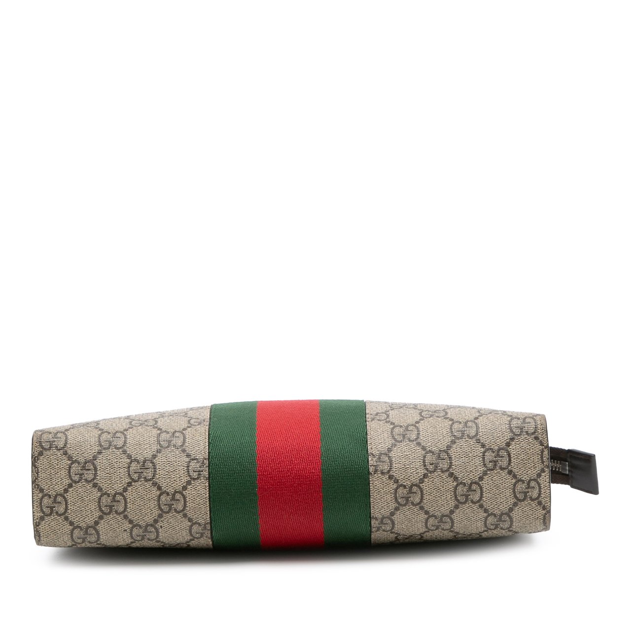 Gucci GG Supreme Web Clutch Bruin