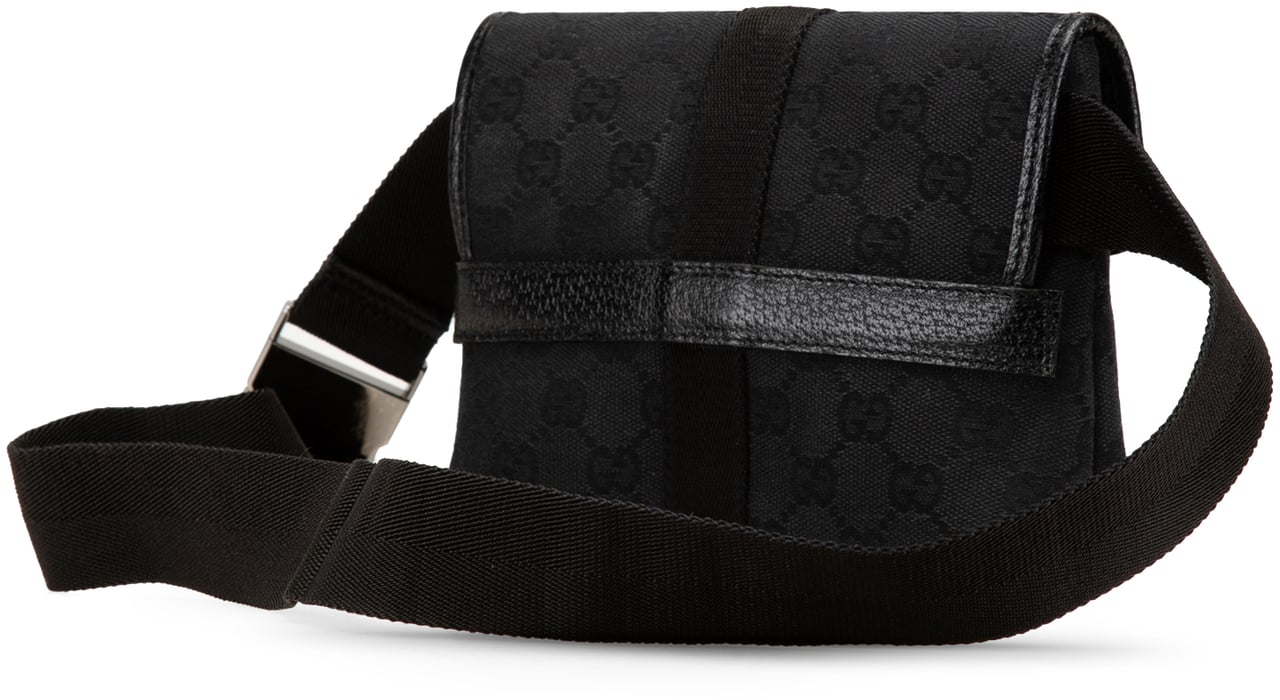 Gucci GG Canvas Belt Bag Zwart