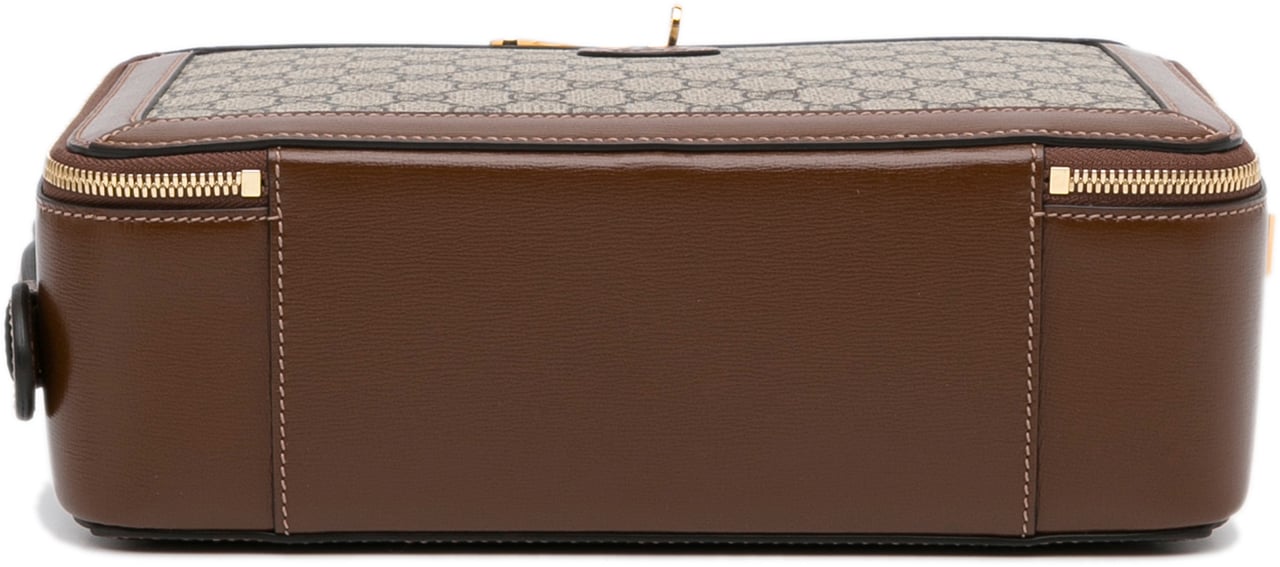 Gucci GG Supreme Azalea Box Bag Bruin