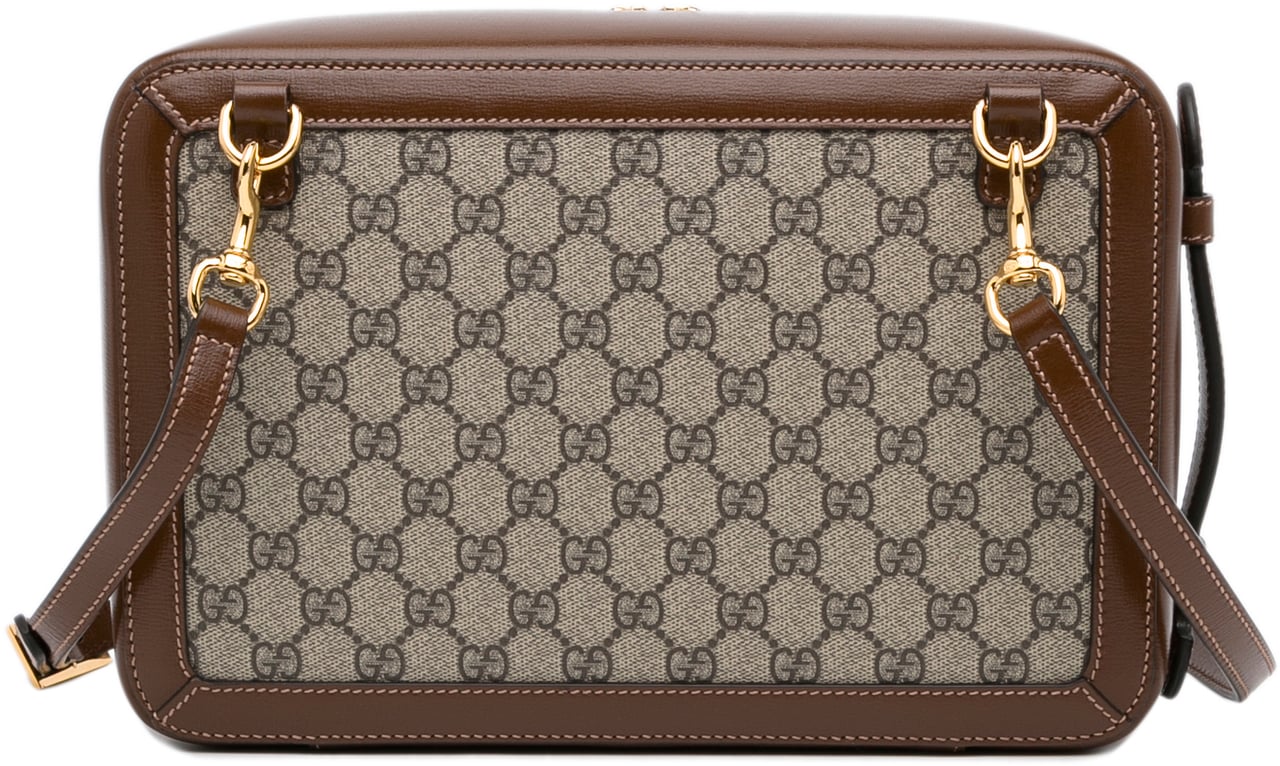 Gucci GG Supreme Azalea Box Bag Bruin