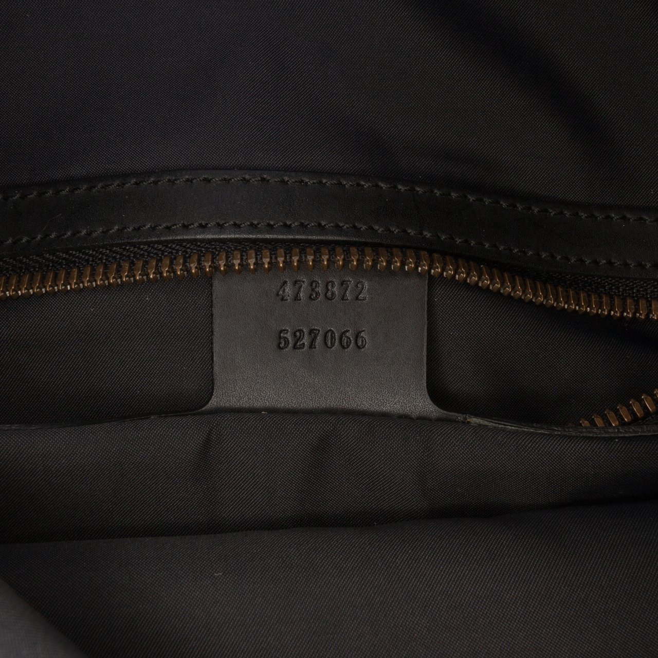 Gucci GG Supreme Angry Cat Drawstring Backpack Bruin