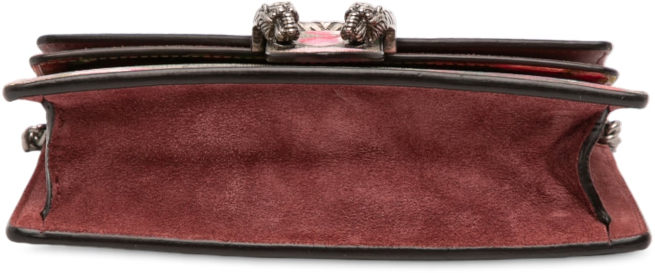 Gucci Mini GG Supreme Blooms Dionysus Crossbody Bruin