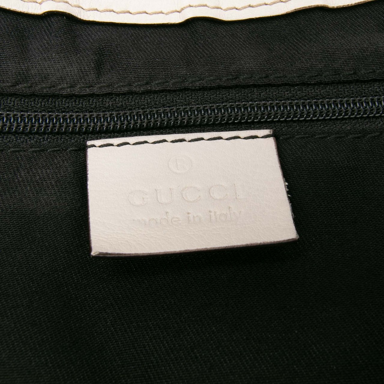 Gucci Leather Abbey D Ring Shoulder Bag Wit