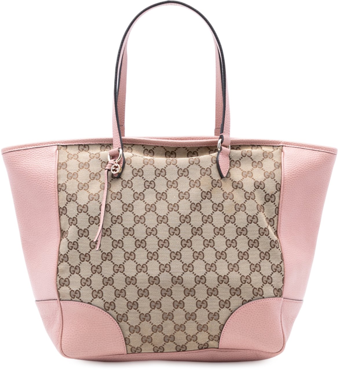 Gucci GG Canvas Bree Zippered Tote Bruin