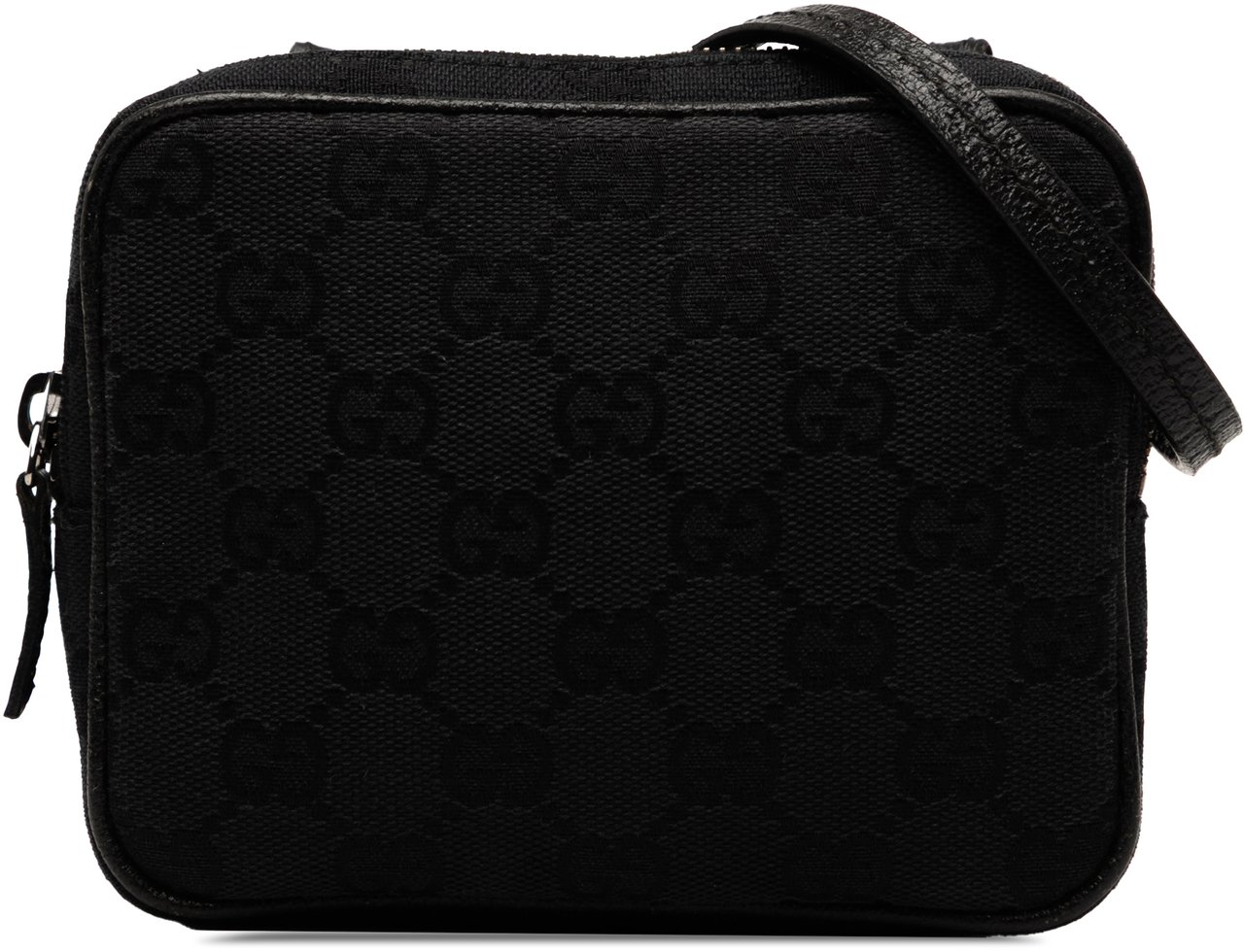 Gucci GG Canvas Crossbody Zwart
