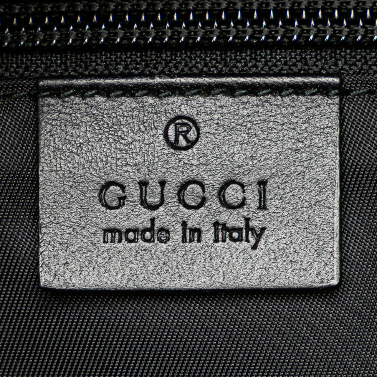 Gucci Techno Canvas Web Belt Bag Zwart