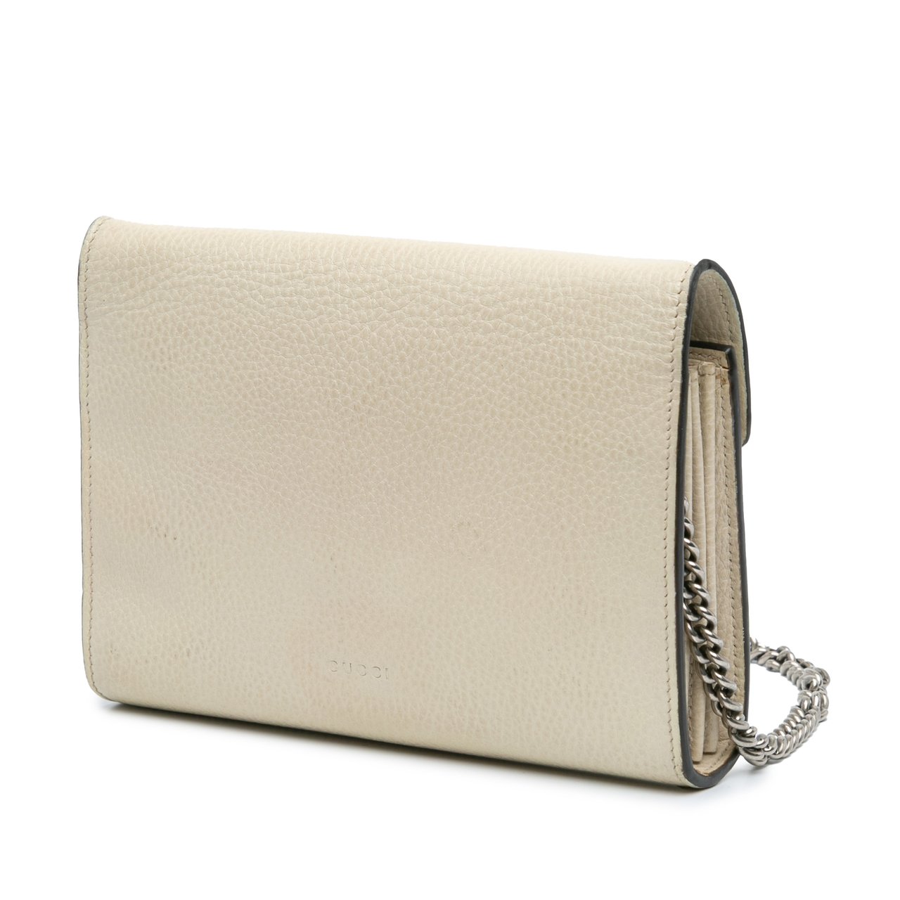 Gucci Mini Leather Dionysus Wallet on Chain Bruin