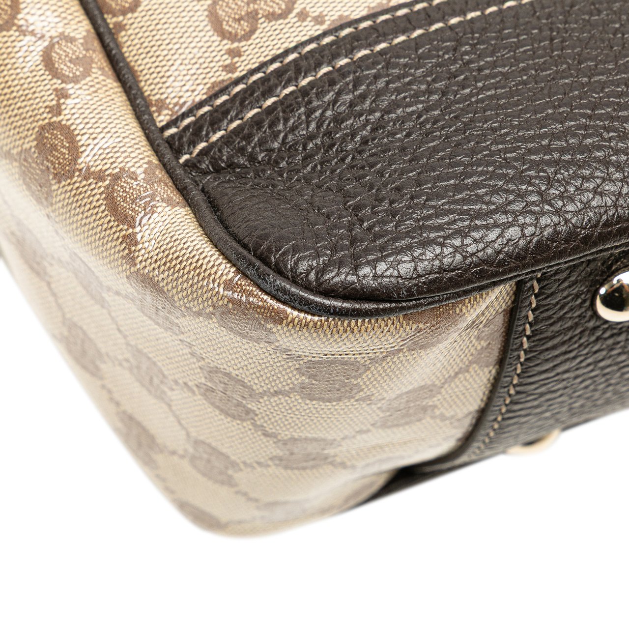 Gucci GG Crystal Princy Tote Bruin