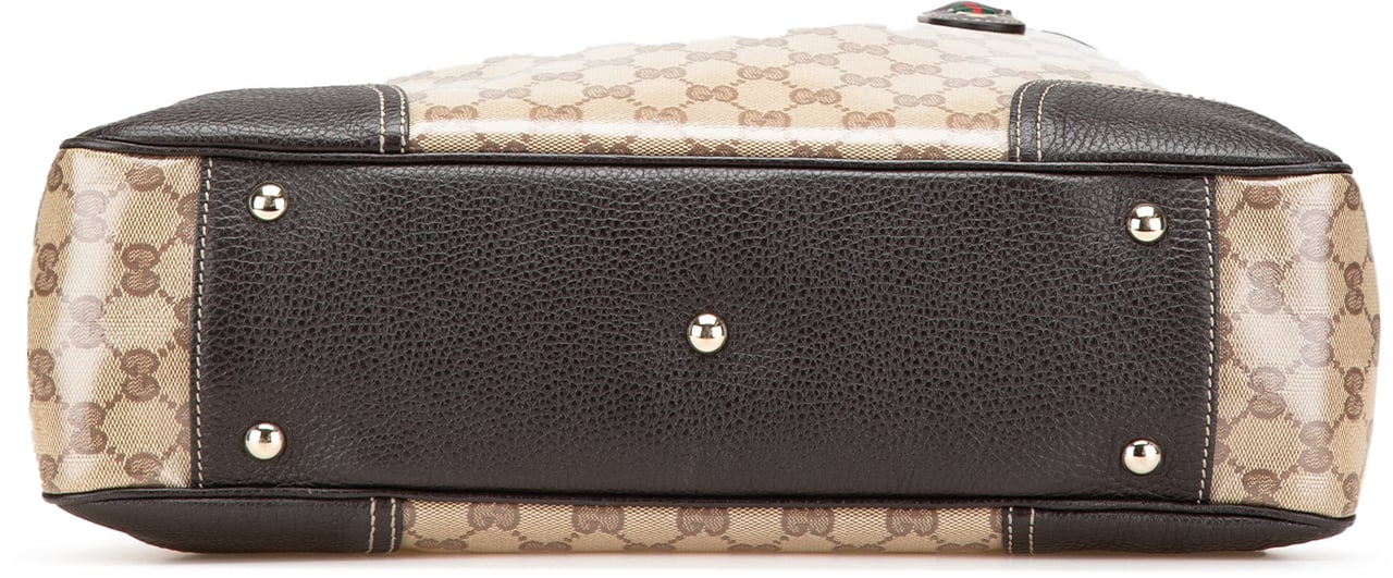Gucci GG Crystal Princy Tote Bruin