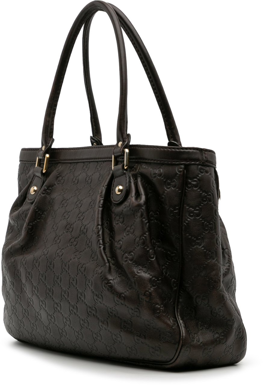 Gucci Guccissima Sukey Tote Bruin