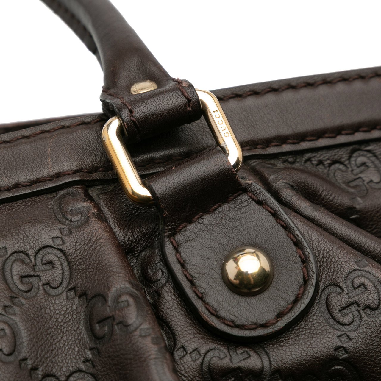 Gucci Guccissima Sukey Tote Bruin
