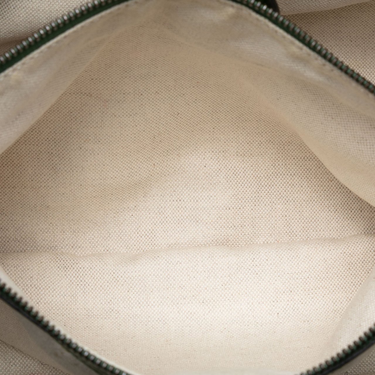 Gucci Medium Calfskin Bamboo Shopper Satchel Groen