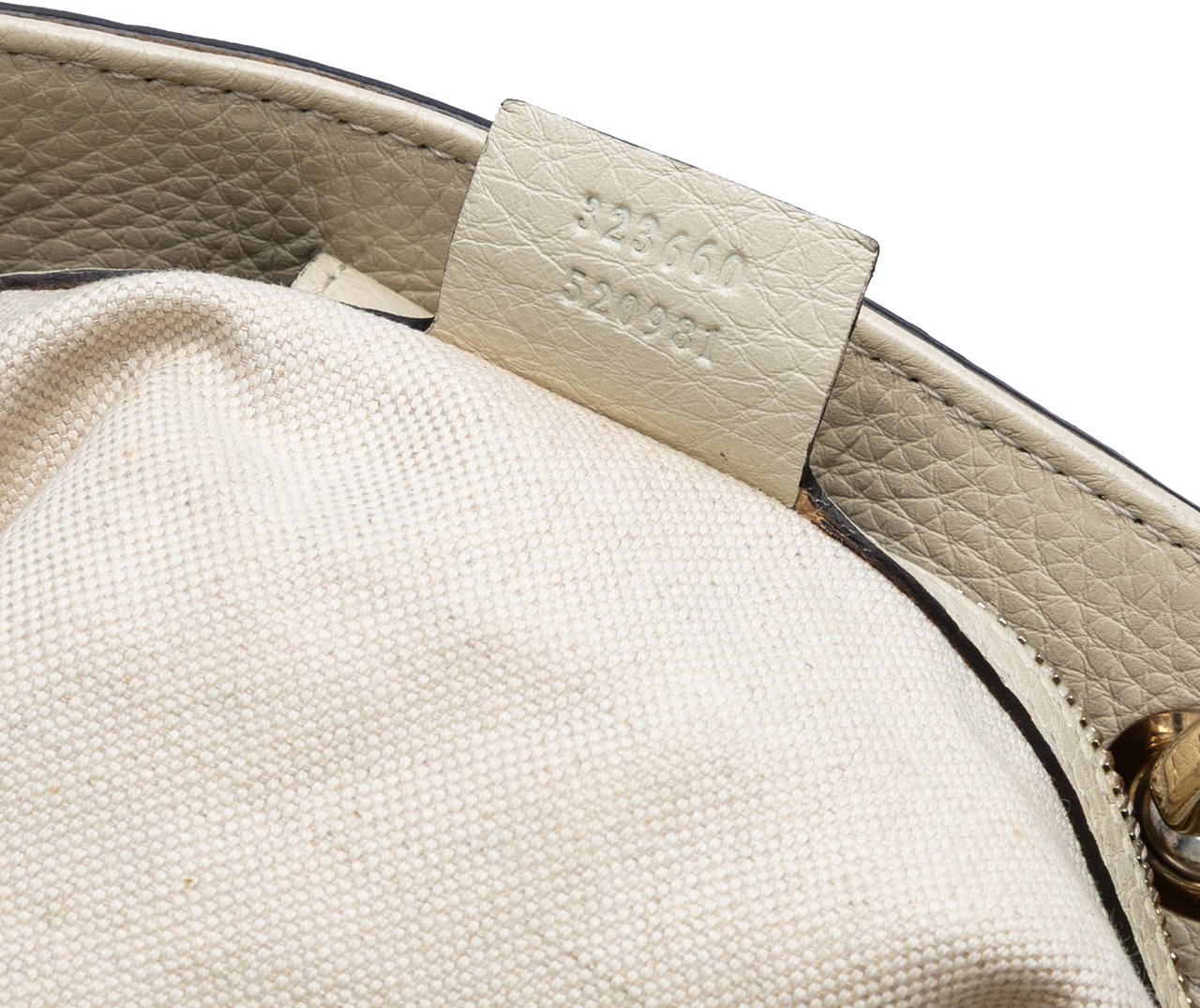 Gucci Medium Calfskin Bamboo Shopper Satchel Wit