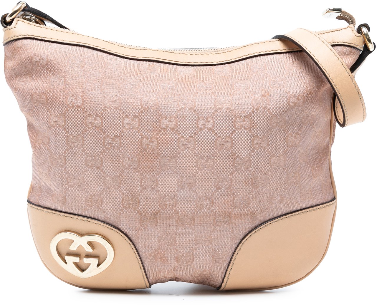 Gucci GG Canvas Lovely Crossbody Roze