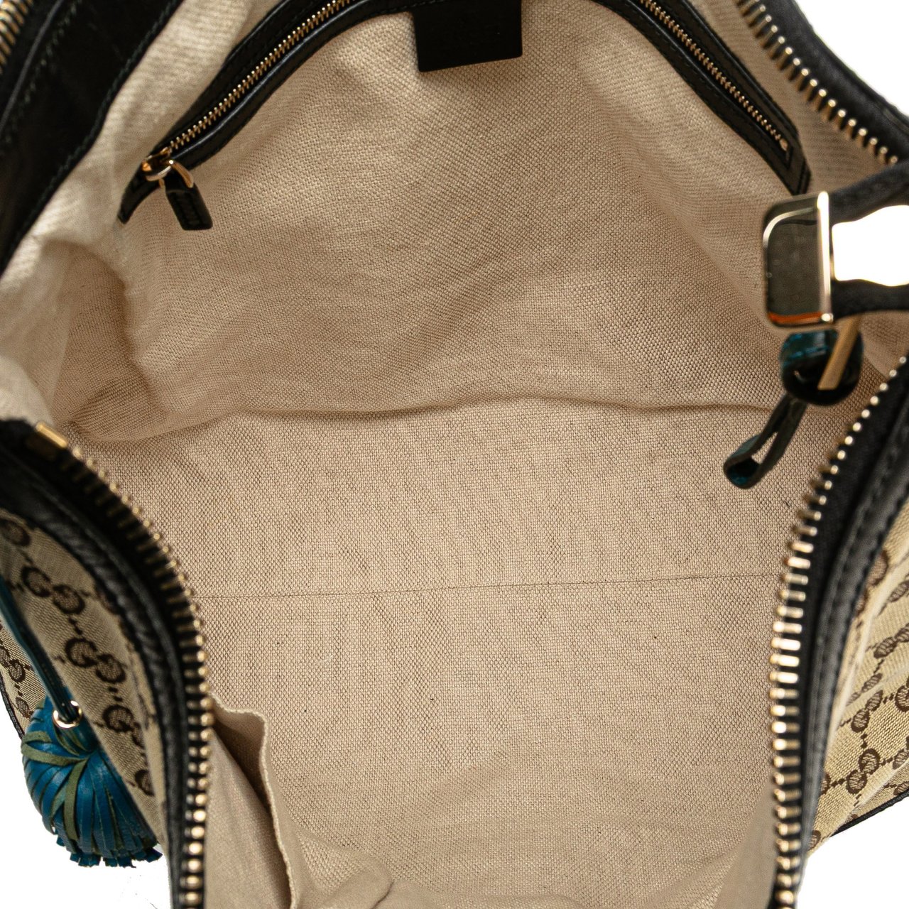 Gucci GG Canvas Cheer Hobo Bruin