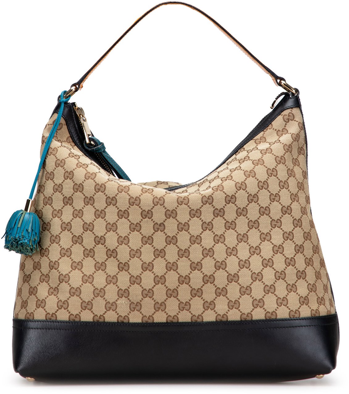 Gucci GG Canvas Cheer Hobo Bruin
