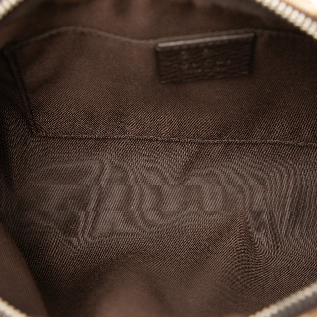 Gucci GG Canvas Belt Bag Bruin