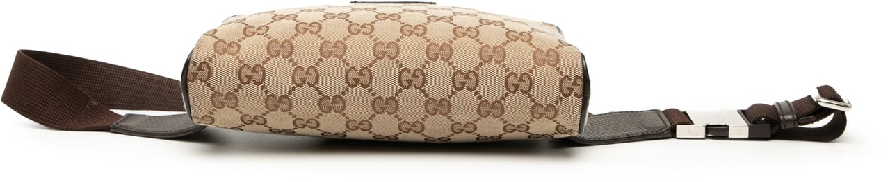 Gucci GG Canvas Belt Bag Bruin
