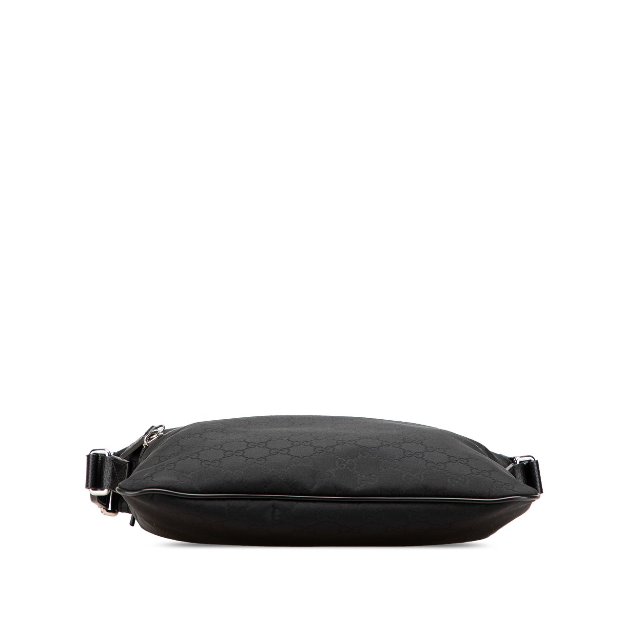 Gucci GG Nylon Web Crossbody Bag Zwart