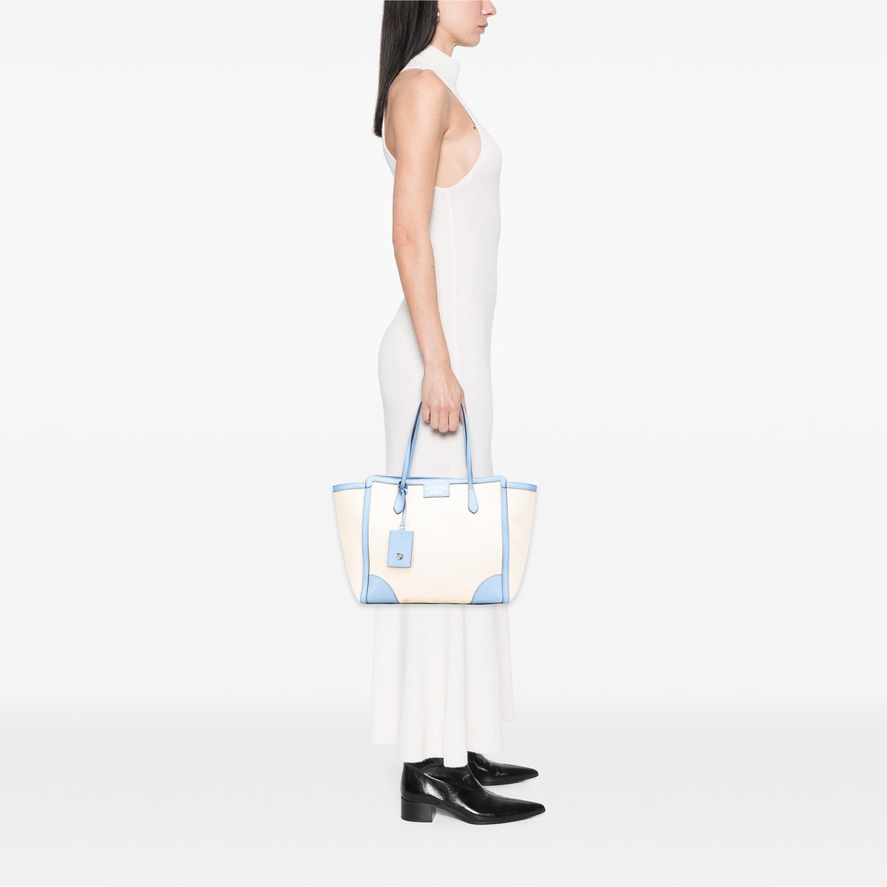 Gucci Medium Canvas Swing Tote Bruin