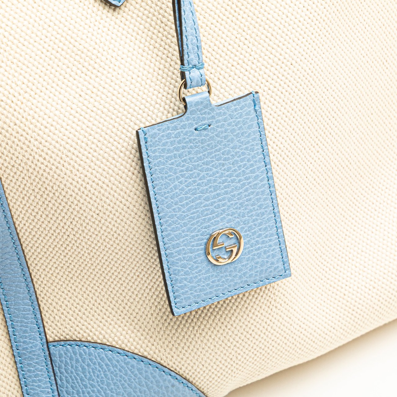 Gucci Medium Canvas Swing Tote Bruin