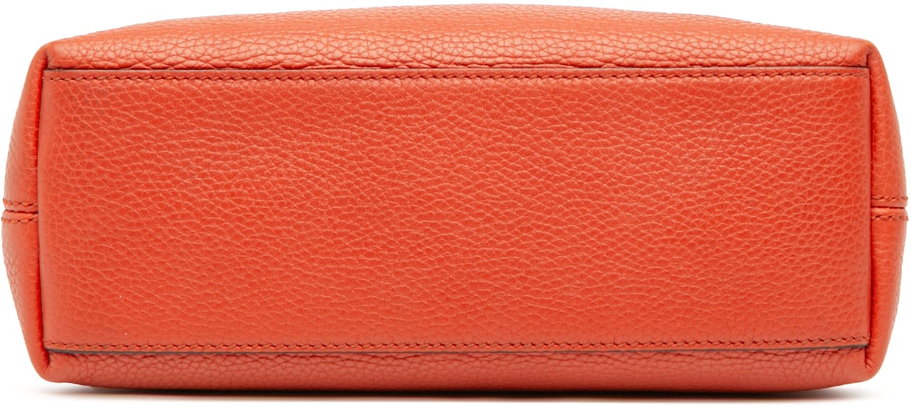 Gucci Small Leather Soho Chain Tote Oranje