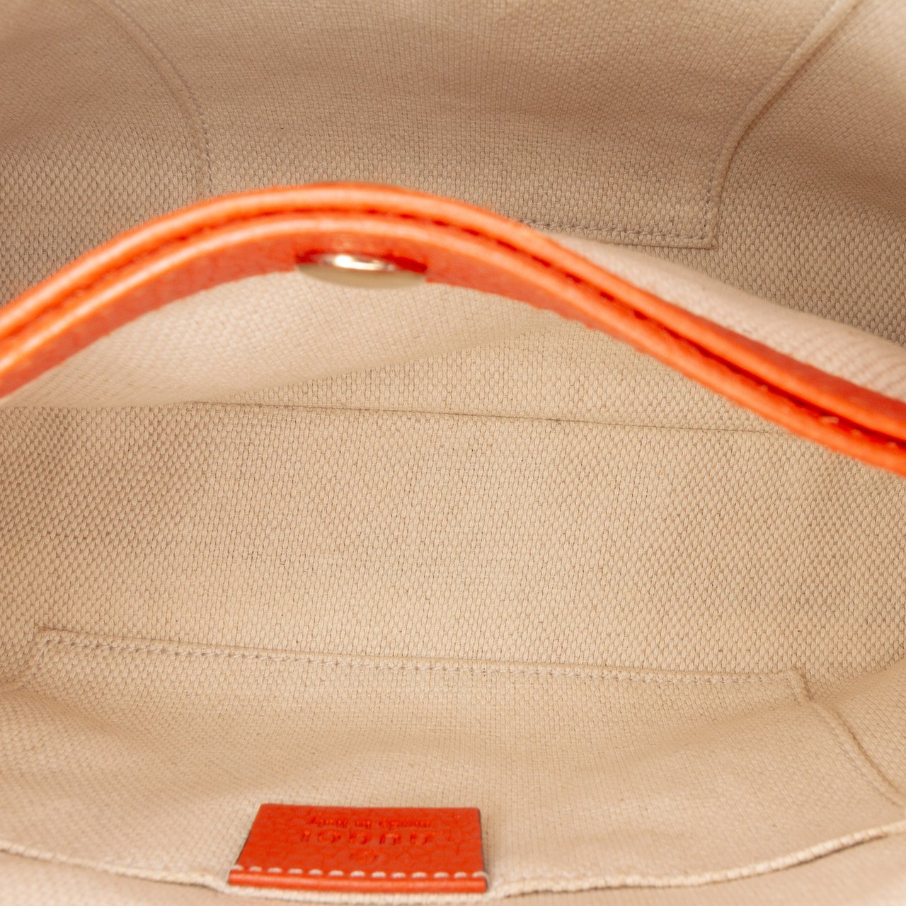 Gucci Small Leather Soho Chain Tote Oranje