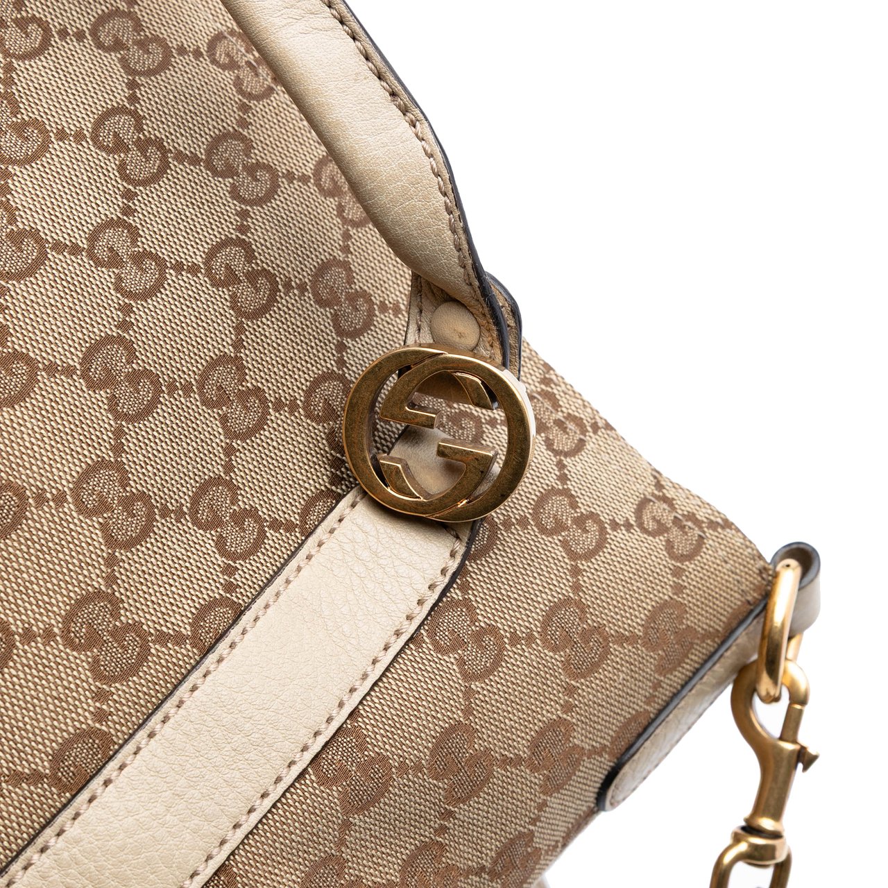 Gucci GG Canvas Miss GG Satchel Bruin