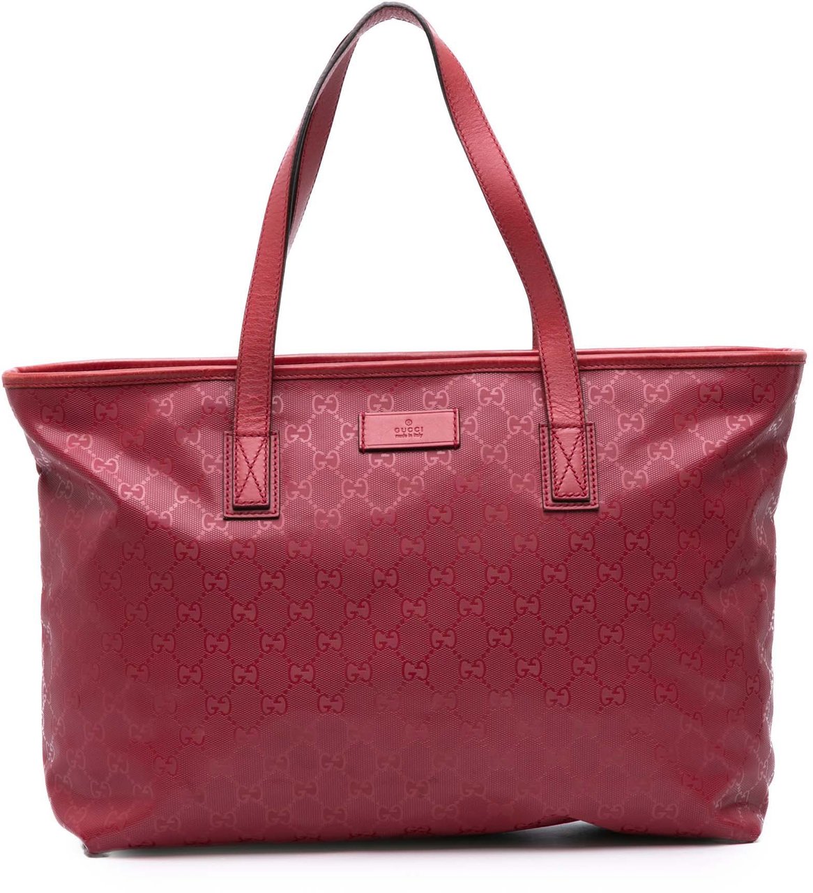 Gucci Medium GG Imprime Tote Rood