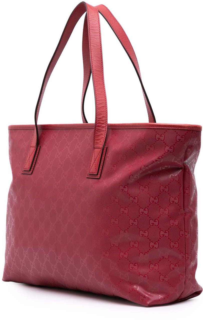 Gucci Medium GG Imprime Tote Rood