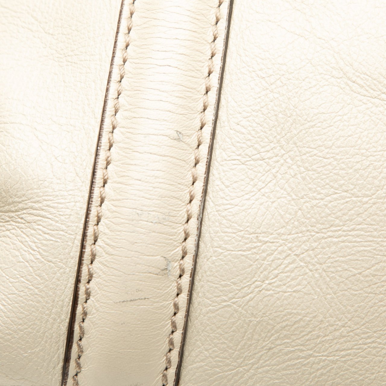 Gucci Leather Dialux Britt Tote Wit