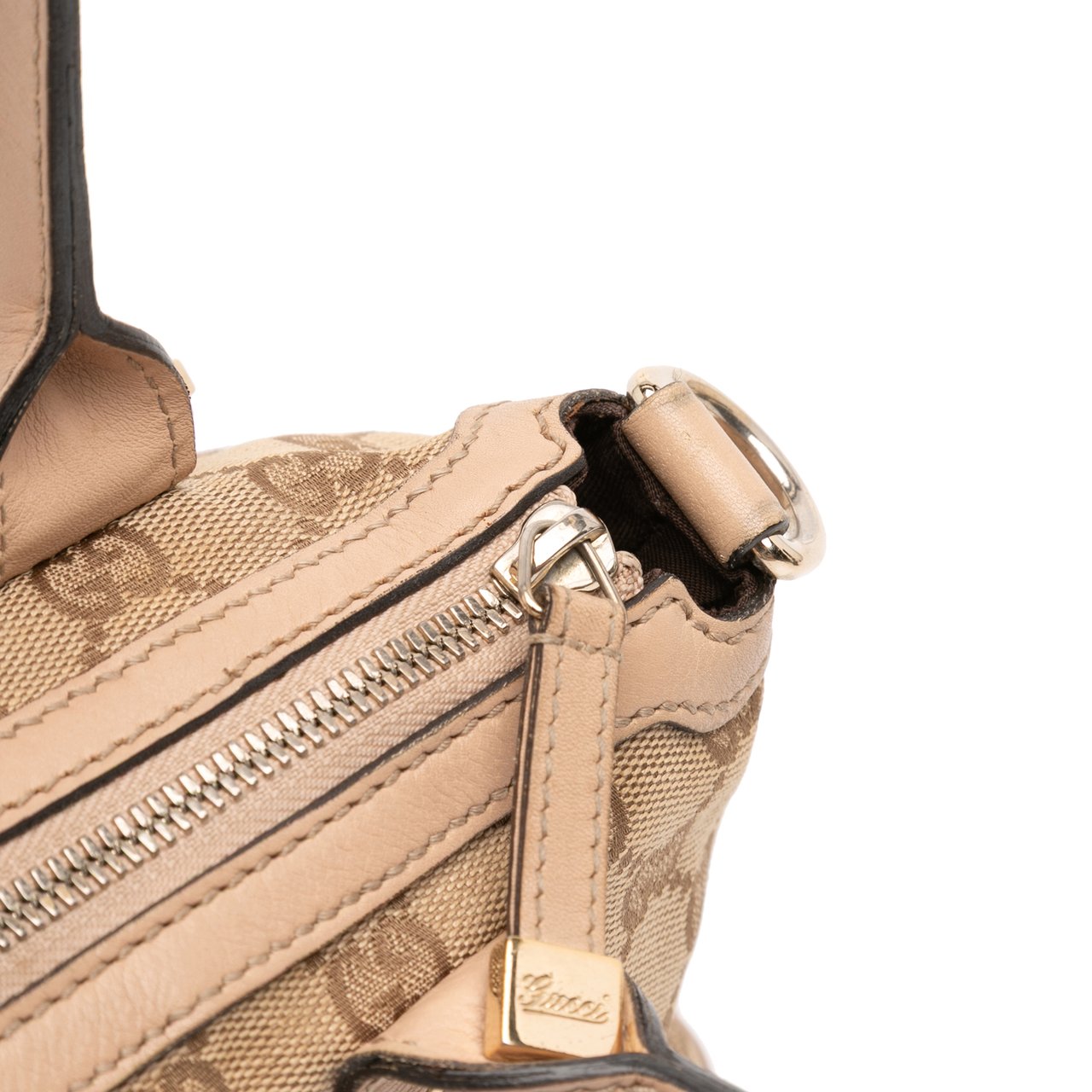Gucci GG Canvas Princy Satchel Bruin