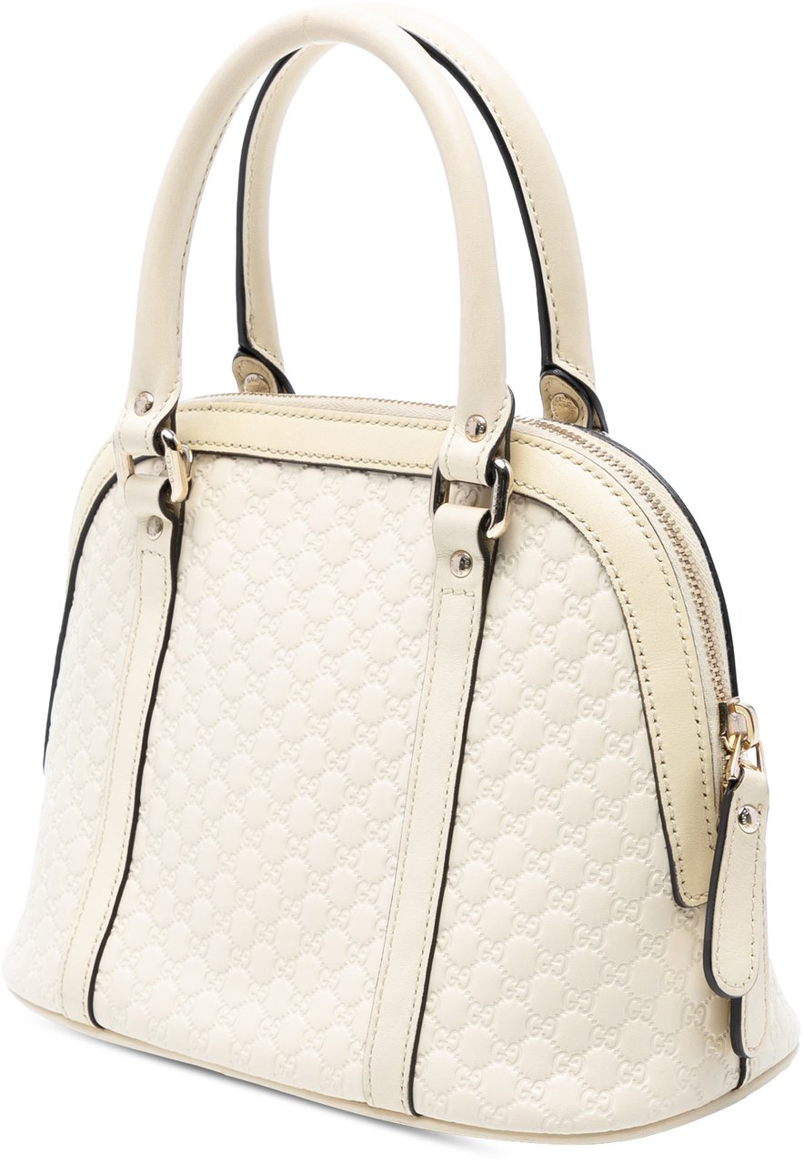 Gucci Mini Microguccissima Dome Satchel Wit