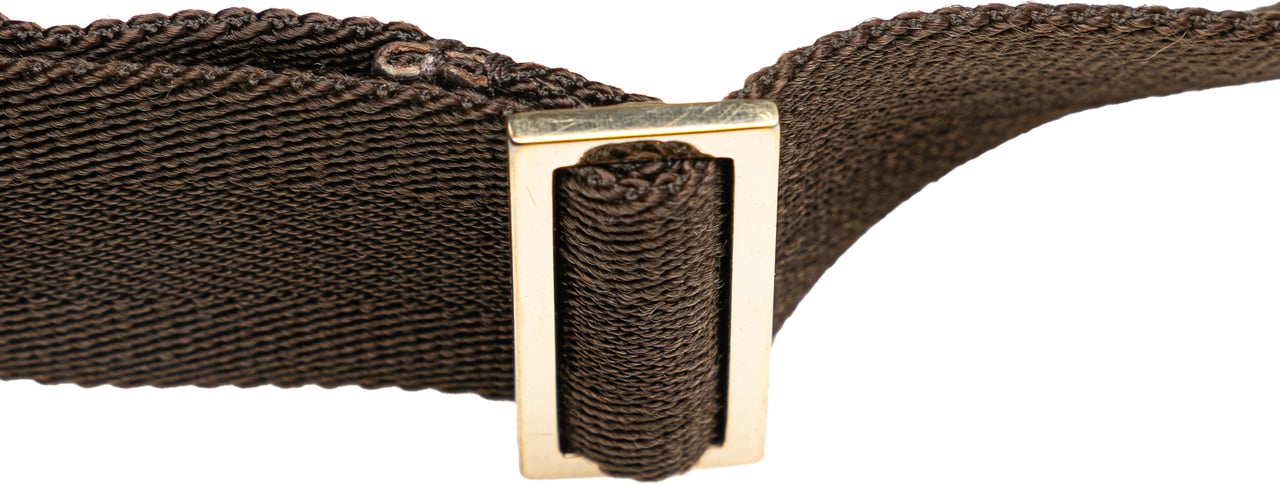 Gucci GG Crystal Belt Bag Bruin