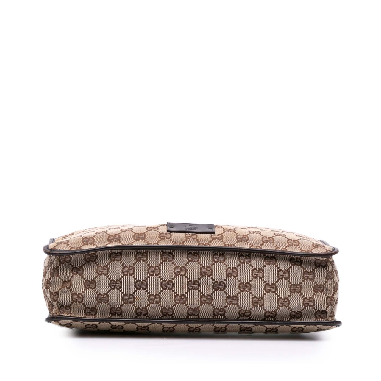 Gucci GG Canvas Messenger Bag Bruin