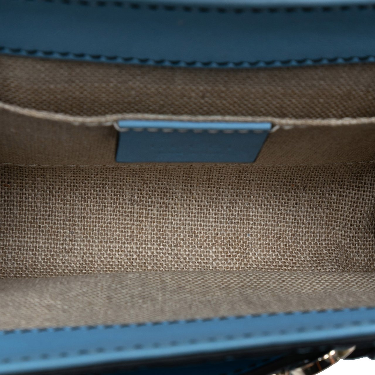 Gucci Mini Microguccissima Emily Crossbody Blauw