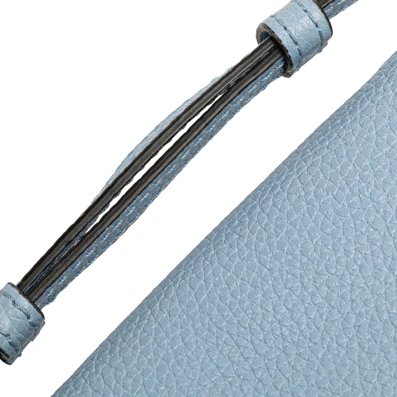 Gucci Small Leather Zumi Satchel Blauw